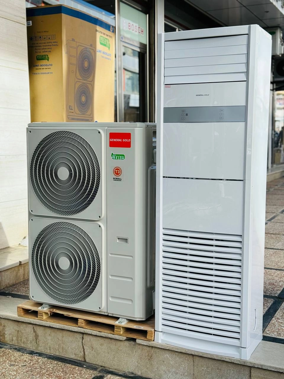 کولر گازی ایستاده جنرال گلد 60000 اسکرول T3