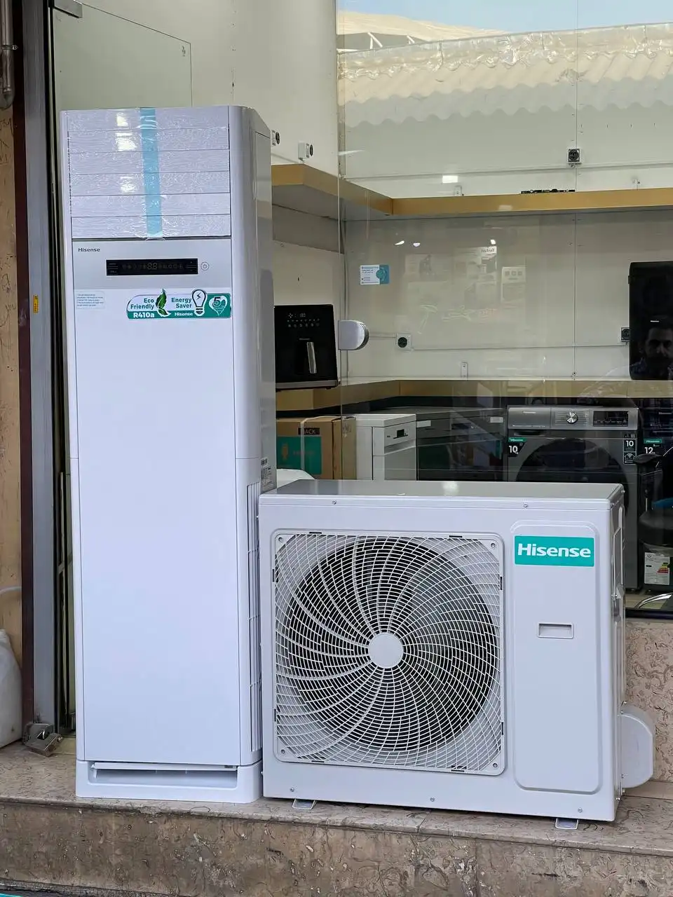 کولر گازی ایستاده هایسنس 36000
