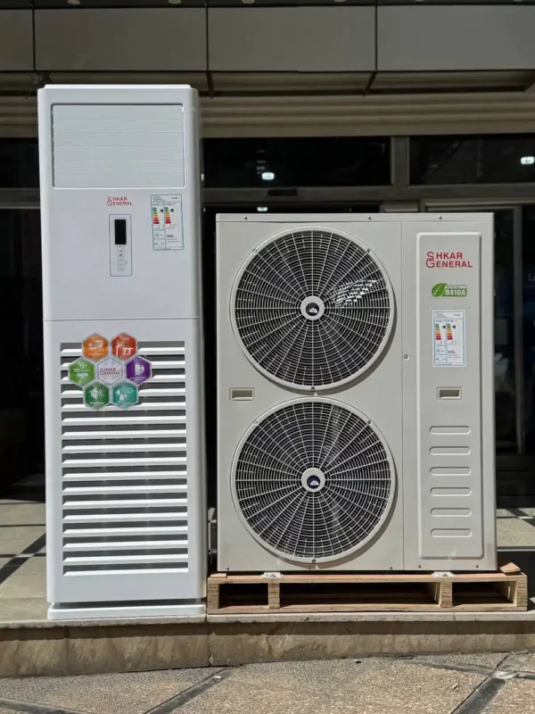 کولر گازی ایستاده جنرال شکار 60000 اینورتر