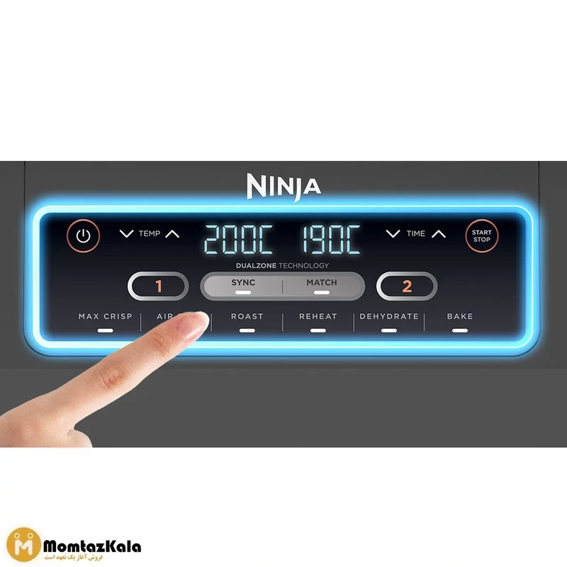 سرخ کن بدون روغن نینجا دوقلو AF300