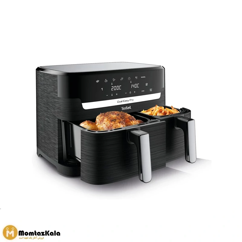 سرخ کن بدون روغن دوقلو تفال EY905
