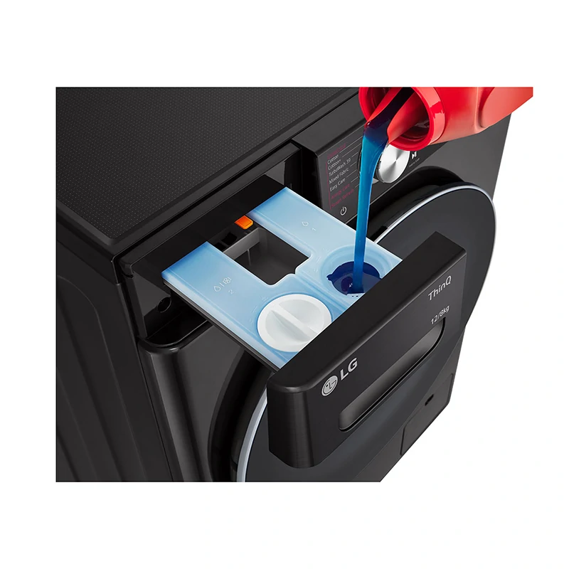 لباسشویی ال جی V9 دودی 2025