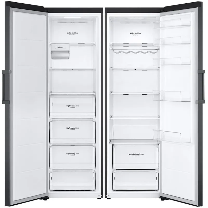 یخچال دوقلو ال جی B511 و B514 دودی