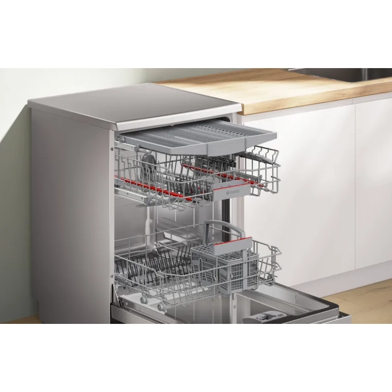 ظرفشویی بوش 14 نفره سری 4 مدل SMS4HMI65M سیلور