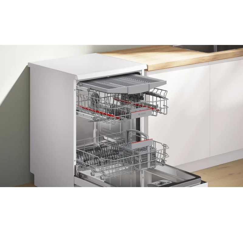 ظرفشویی بوش 14 نفره سری 4 مدل SMS4HMW65M سفید