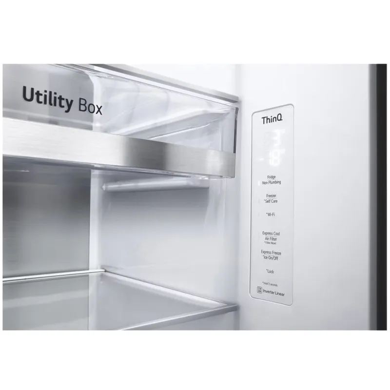 یخچال ساید بای ساید ال جی X257 سیلور