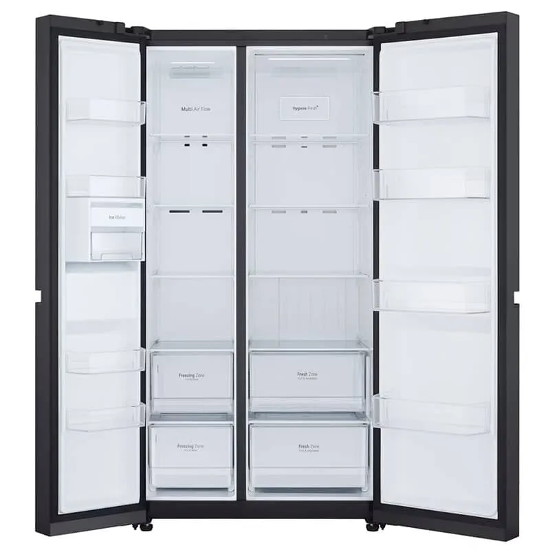 یخچال ساید بای ساید ال جی B287 مشکی