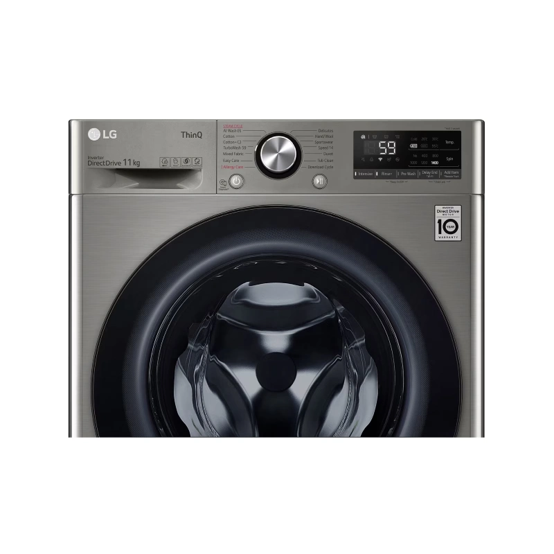 لباسشویی ال جی 11 کیلو Y5 نقره ای