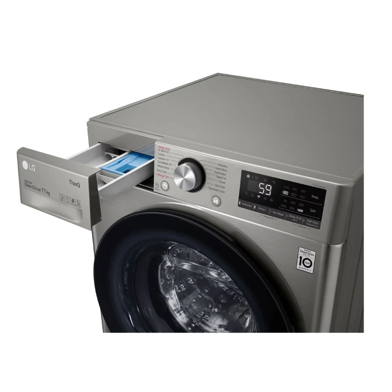 لباسشویی ال جی 11 کیلو Y5 نقره ای