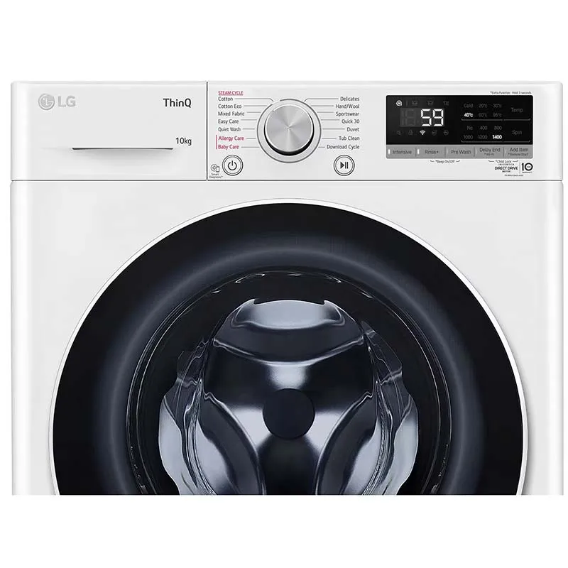 لباسشویی ال جی 10 کیلو Y6 سفید