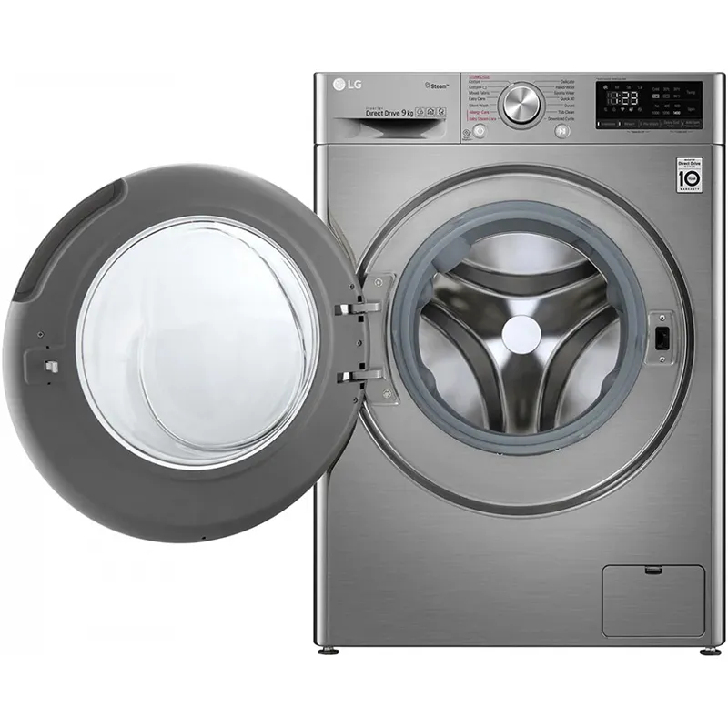 لباسشویی ال جی 9 کیلو V5 سیلور