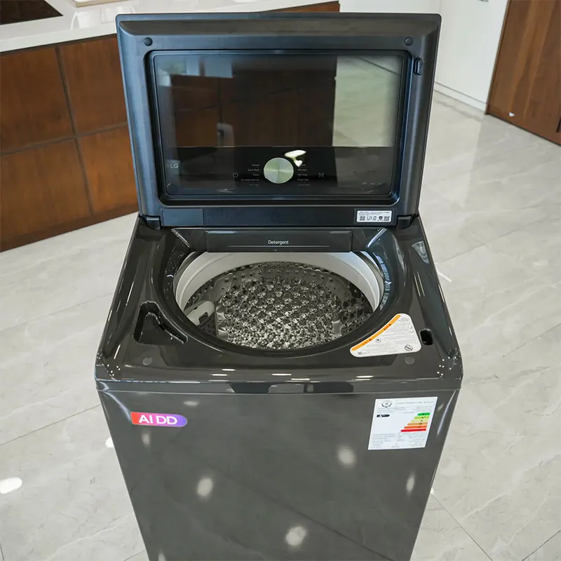 لباسشویی درب از بالا ال جی T19X2EHHTP (پتو شور) 19 کیلو دودی