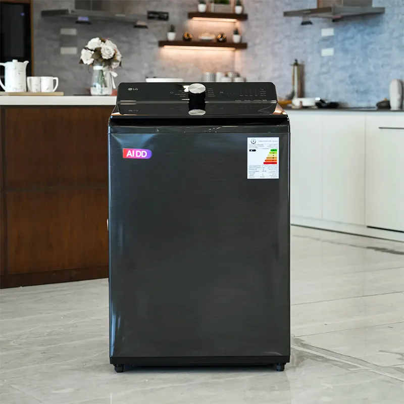 لباسشویی درب از بالا ال جی T19X2EHHTP (پتو شور) 19 کیلو دودی