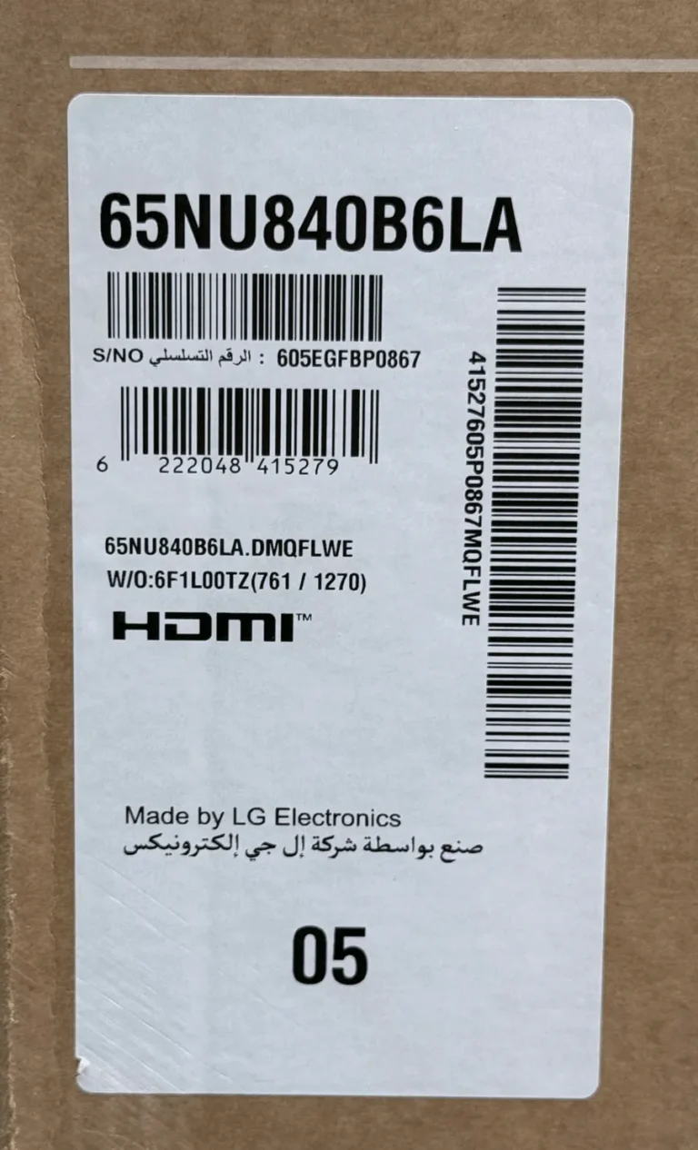تلویزیون ال جی NU840