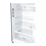 نمای نزدیک طبقات داخلی یخچال ال جی GL-F682HLHN نقره ای