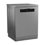 نمای سه رخ ماشین ظرفشویی هیتاچی HDF-F158CVX سیلور