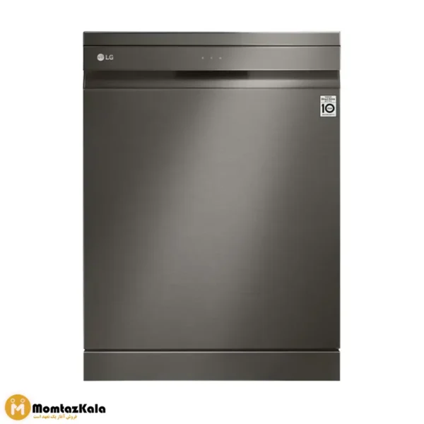 نمای روبه‌رو و درب بسته ماشین ظرفشویی ال‌جی DFB325HD