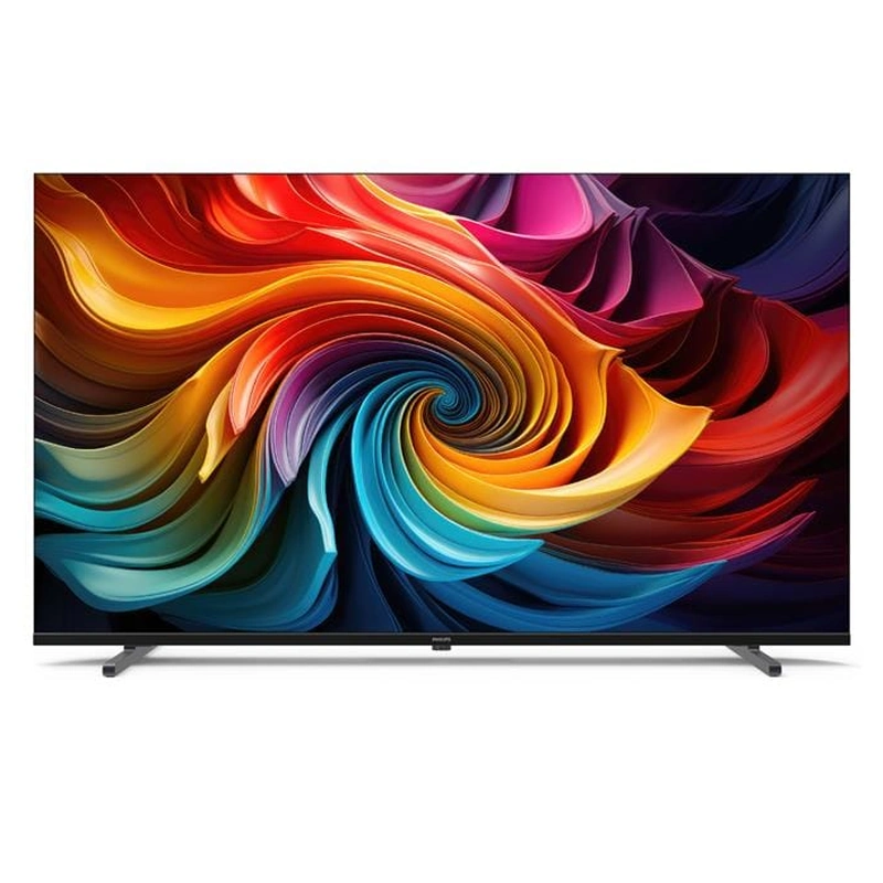 نمای روبه رو تلویزیون فیلیپس QT8530 با پایه های کناری نمای روبه رو تلویزیون فیلیپس QT8530 با پایه های کناری